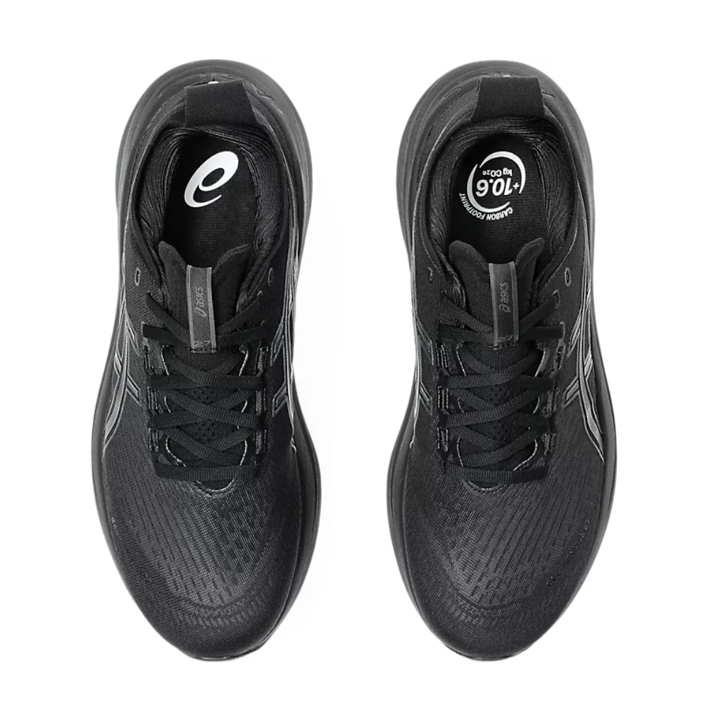 Men's Asics Gel-Nimbus 27 (2E) Running Shoes :Black | Graphite