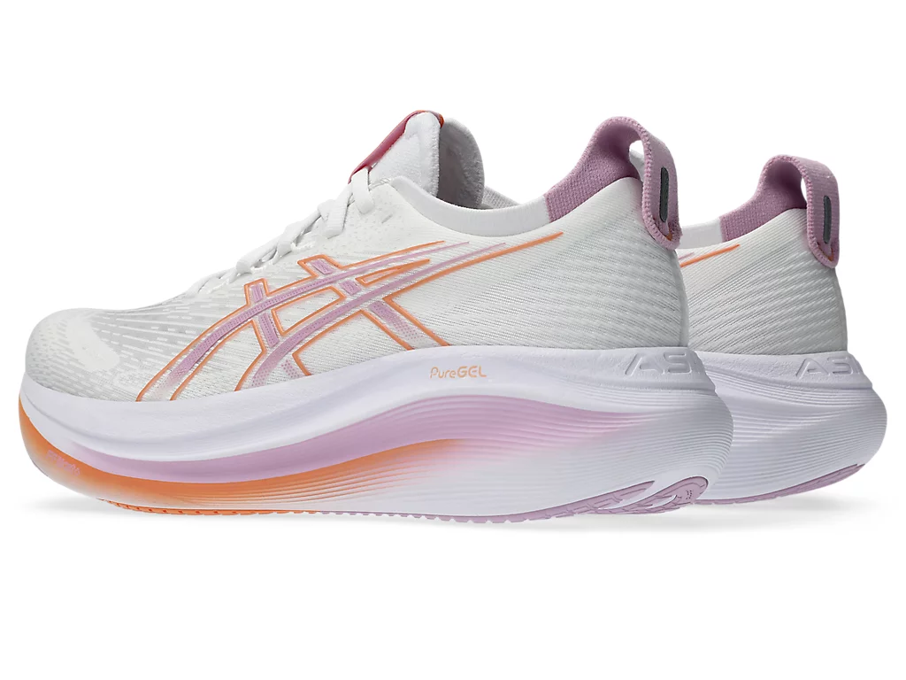 Women's Asics Gel-Nimbus 27 :White | Light Ube – iRUN Singapore