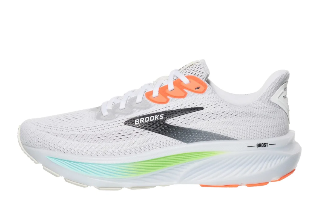 BROOKS GHOST 17 25センチ Men's Brooks Ghost 17 Running Shoes :White | Pink Clay – iRUN