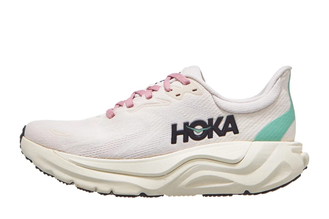 Women's Hoka Arahi 8 (Wide) Stability Shoes :Rose Cream