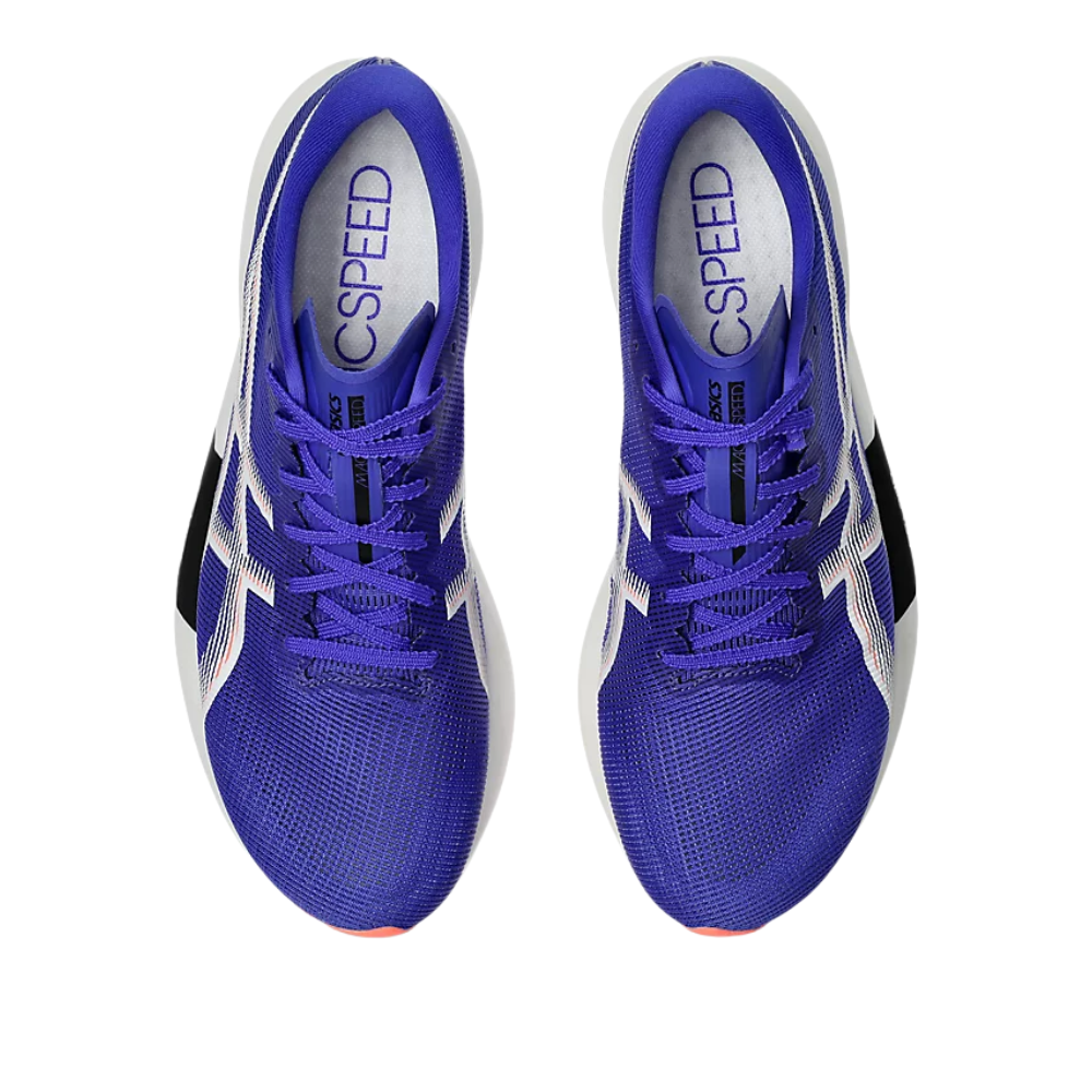 Men's Asics Magic Speed 5 Running Shoes :Cobalt Burst | White