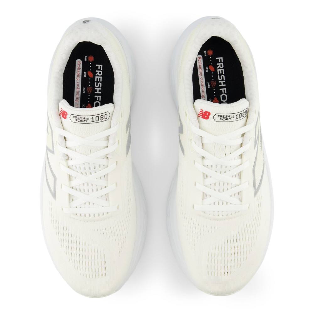 Men's New Balance Fresh Foam X 1080v14 (D) Shoes :White Sea Salt