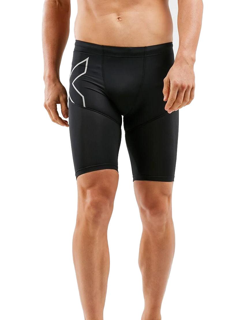 Men's 2XU Aero Vent Compression Shorts :Black