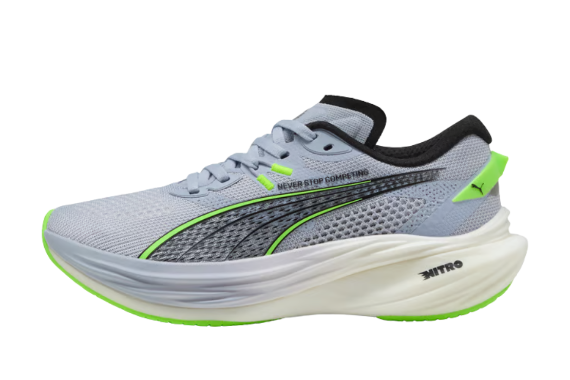 Women's PUMA x HYROX Deviate Nitro 3 :Cool Weather | Green Glare
