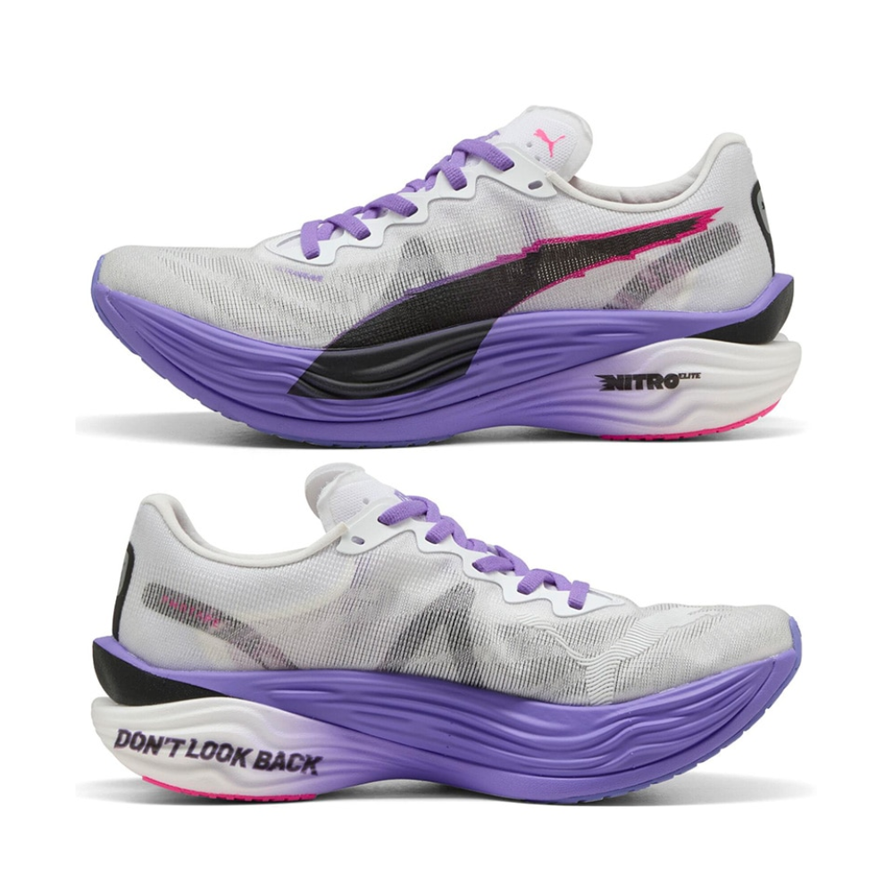 プロテア　ジュリエット　2 Women's Puma Deviate Nitro Elite 3 Digitokyo Racing Shoes :White 常緑樹