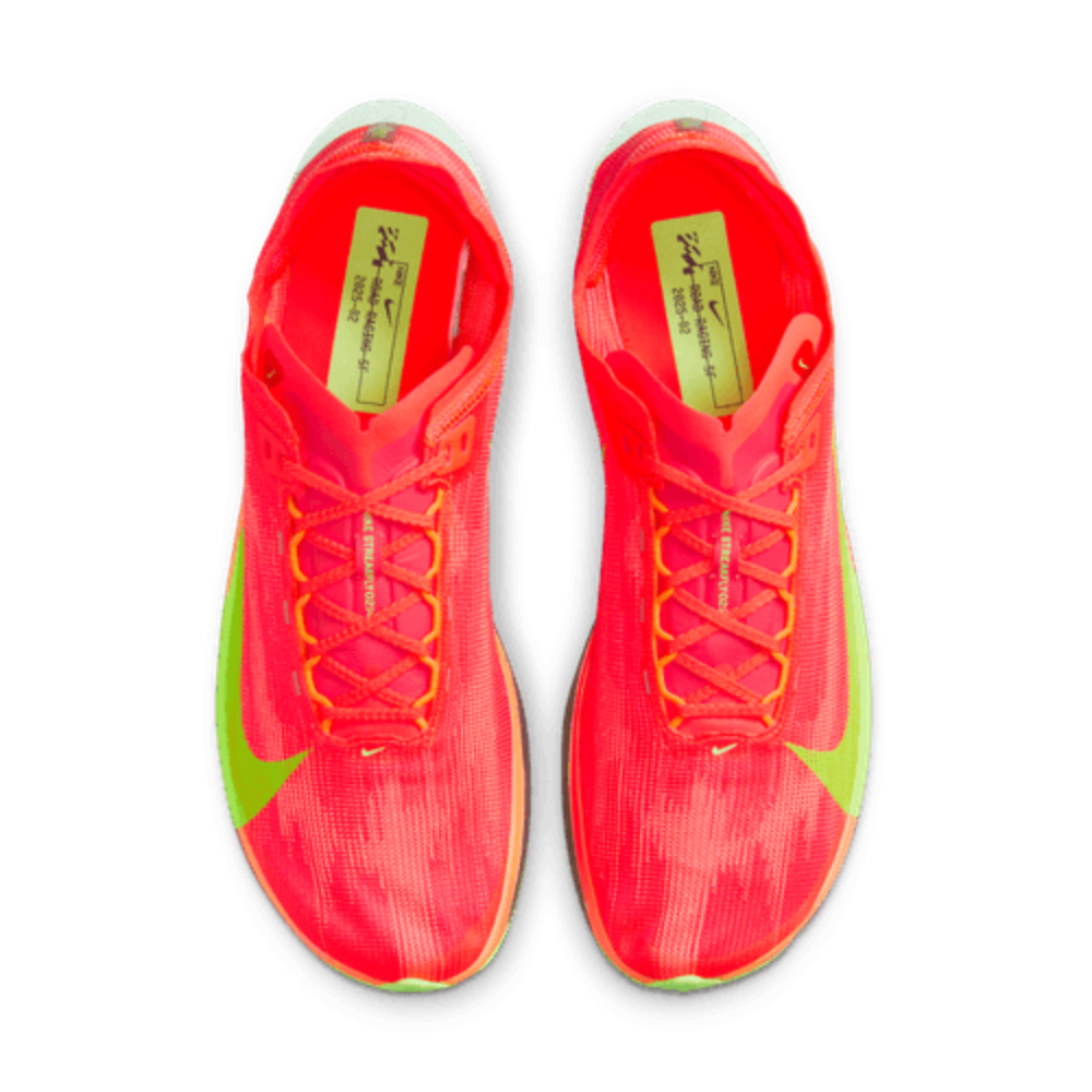 Men's Nike ZoomX Streakfly 2 Running Shoes :Bright Crimson | Lime