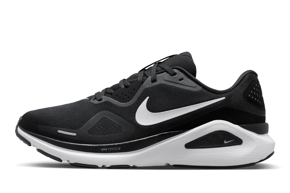 Men's Nike Structure 26 (Wide) Running Shoes :Black | Wolf