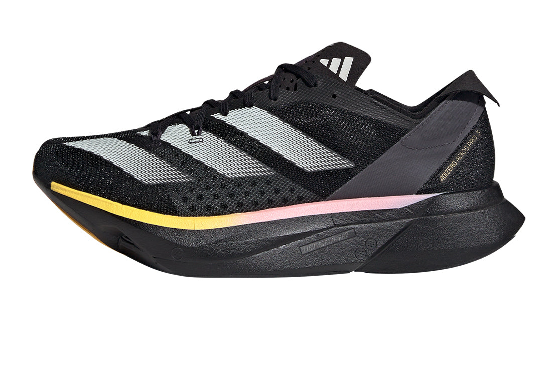 Men's Adidas Adizero Adios Pro 3 Racing Shoes :Black – iRUN Singapore