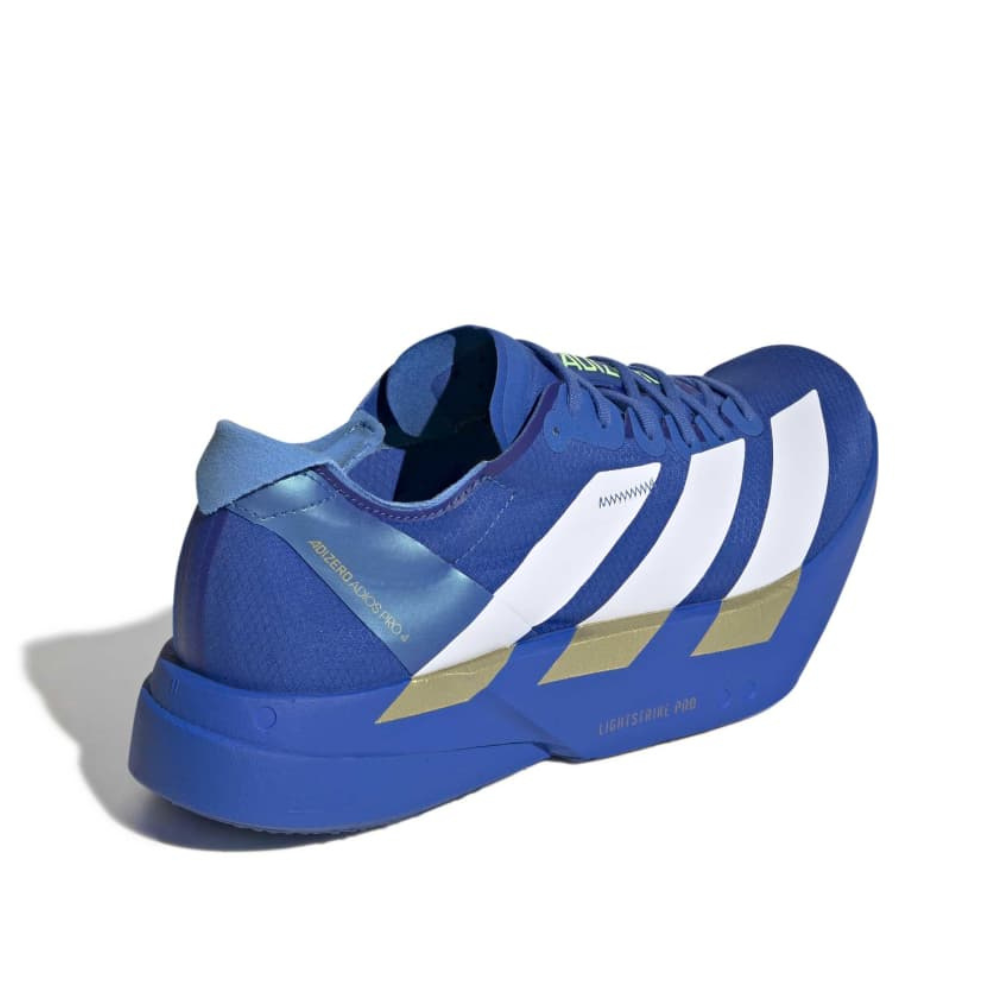 Adizero Adios Pro 4 Men's :Blue | Cloud White – iRUN Singapore