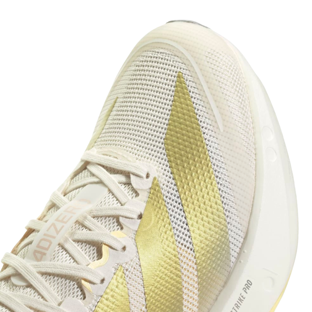 Women's Adidas Adizero Boston 13 Running Shoes :Chalk White | Gold