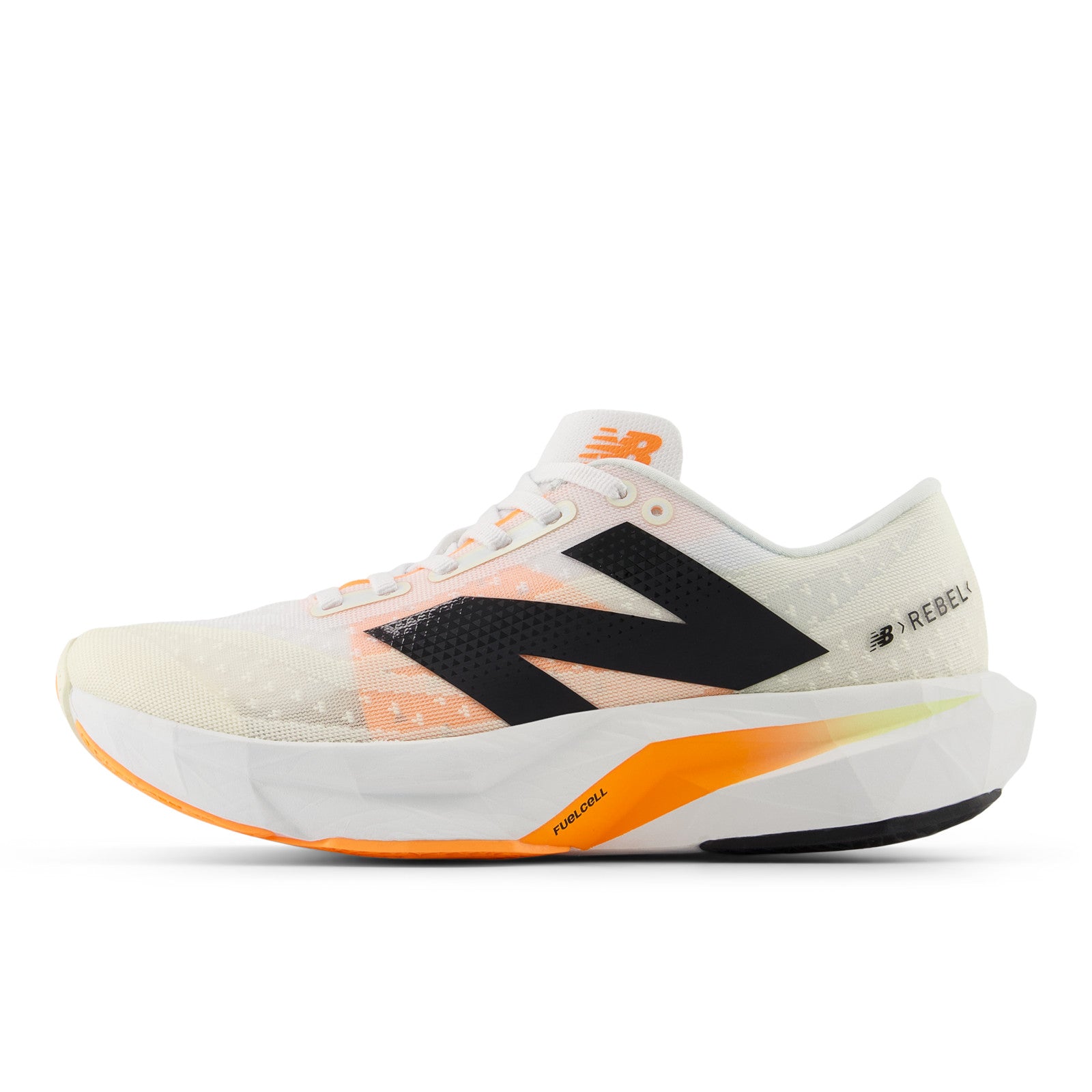 Women's New Balance FuelCell Rebel v4 (B) :White | Angora – iRUN