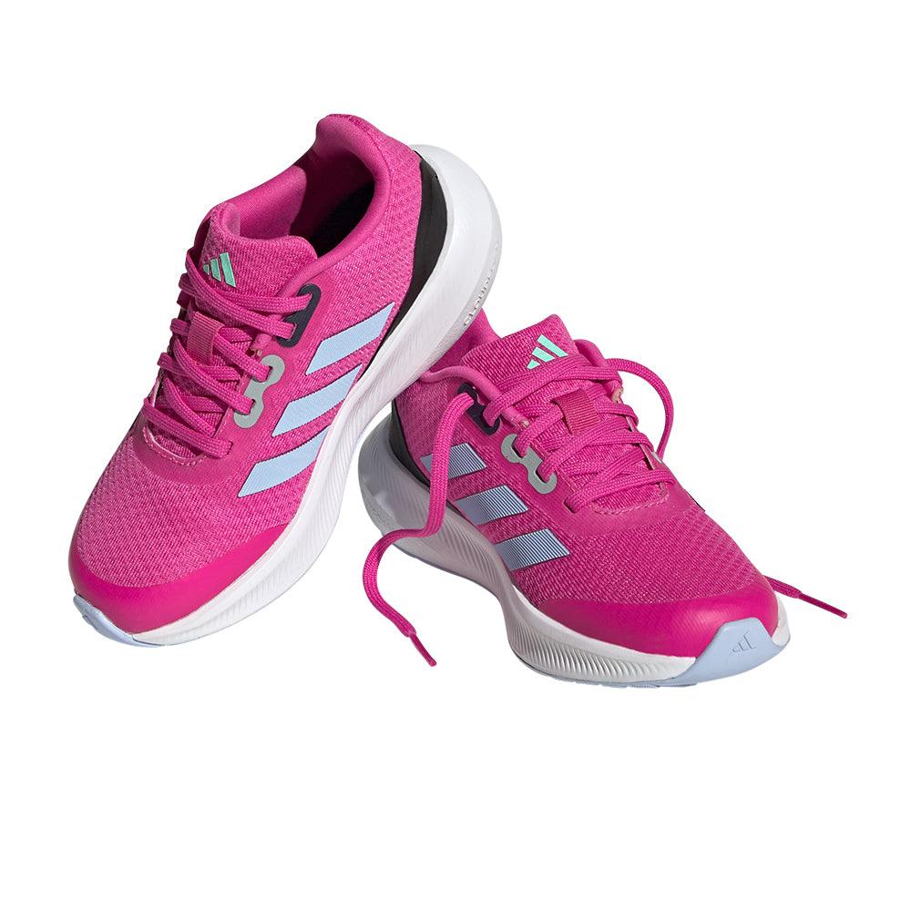 3 Singapore :Lucid – Adidas Runfalcon iRUN Shoes Lace Fuchsia Kids\'