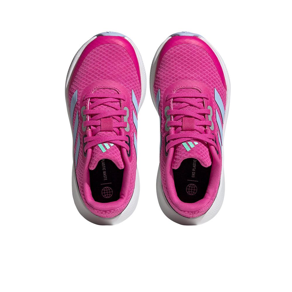 Kids\' Adidas Runfalcon 3 Lace Shoes :Lucid Fuchsia – iRUN Singapore