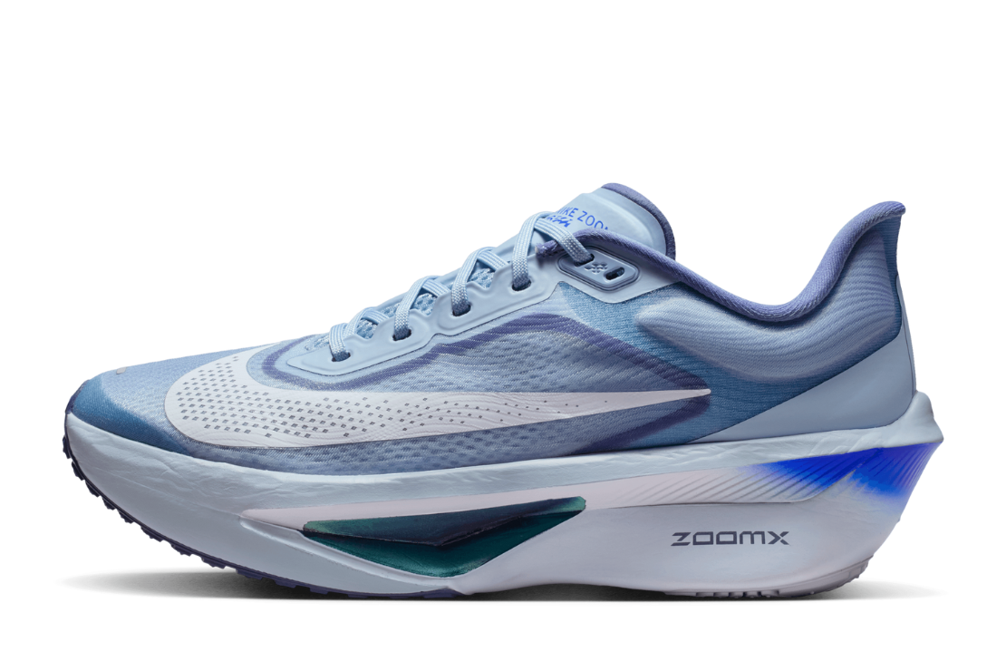 Women's Nike Zoom Fly Running Shoes :Light Armory Blue White
