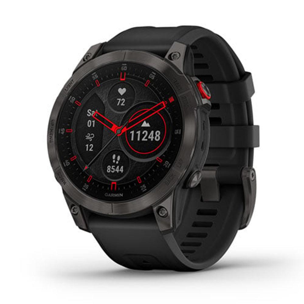 Garmin Epix (Gen 2) Smartwatch :Sapphire Black Titanium – iRUN