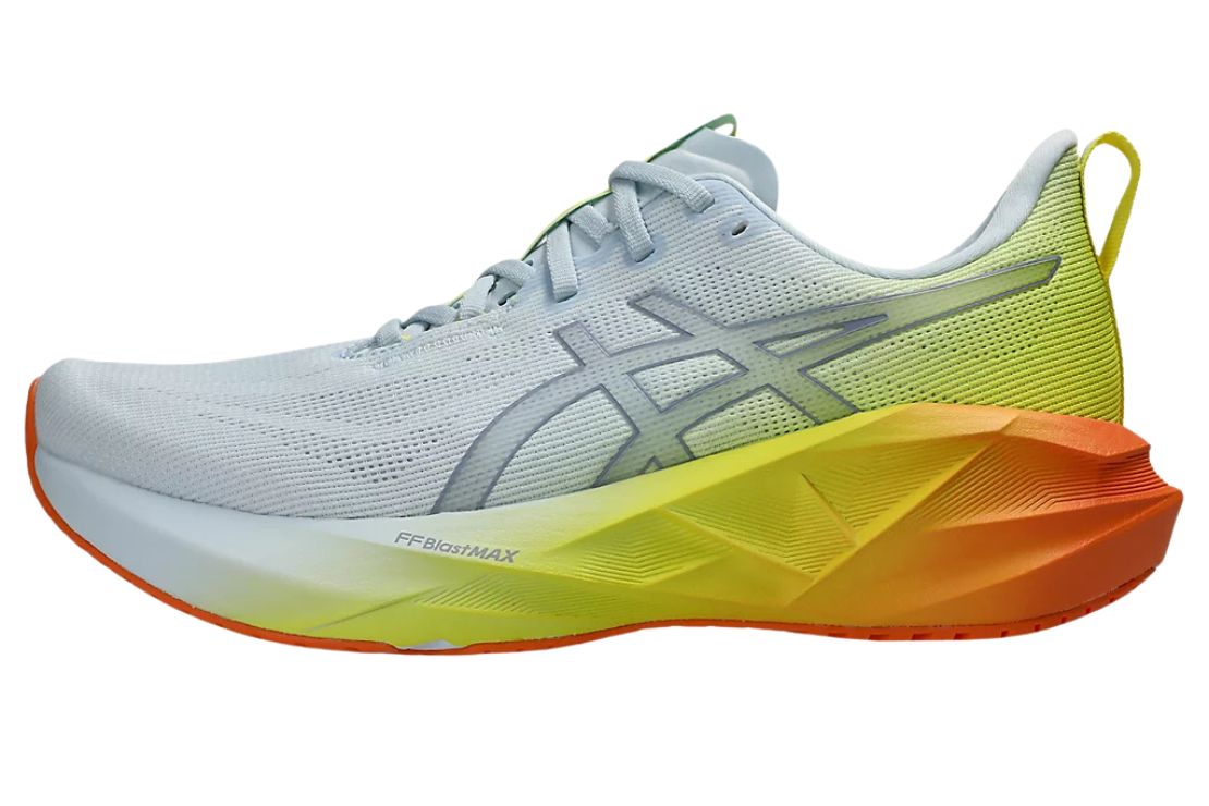 Asics Novablast 5 Men's :Sky | Lemon Spark – iRUN Singapore