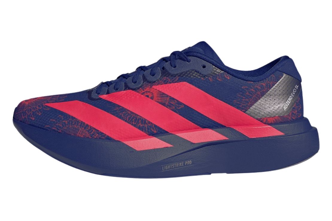 Adidas Adizero EVO SL Woven Men's : Dark Blue | Lucid Red – iRUN