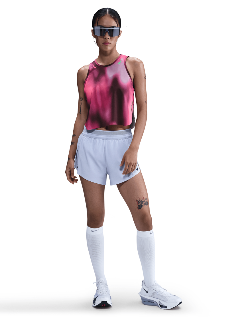 Women's Nike DriFIT AeroSwift Faith Kipyegon Running Tank :Rush