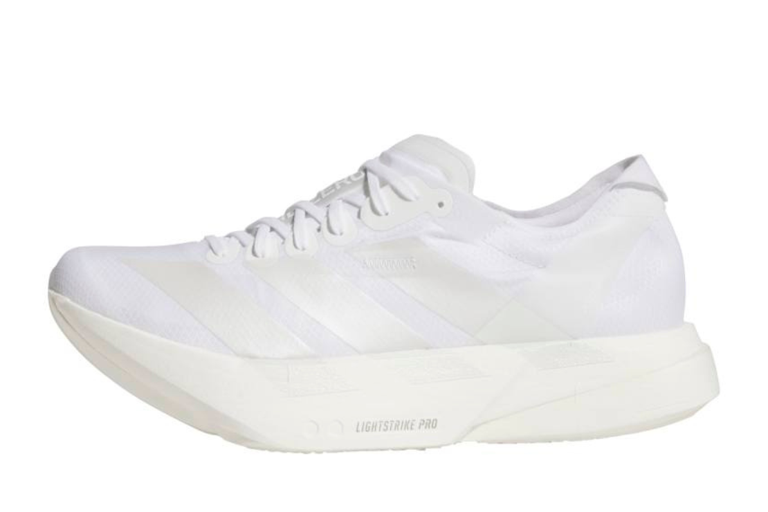 Adidas Adizero Adios Pro 4 Running Shoes White Zero Metallic Sz 11.5 JR6366 adidas Adizero Adios Pro 4 M Footwear White Zero Metallic  main image 4