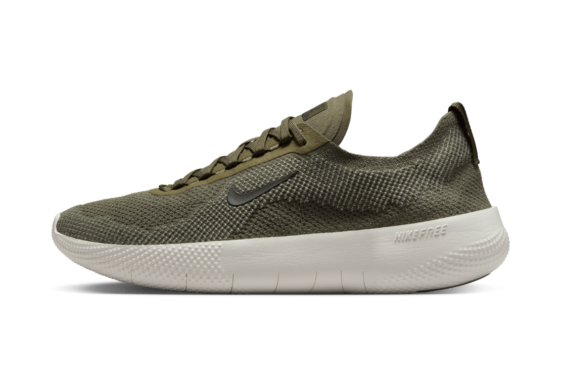 Men's Nike Free 2025 Running Shoes :Medium Olive Cargo Khaki