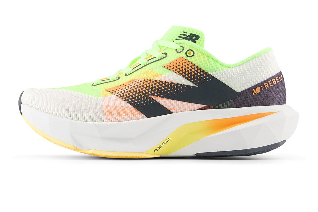 Women's New Balance FuelCell Rebel v4 (B) Shoes :White | Bleached