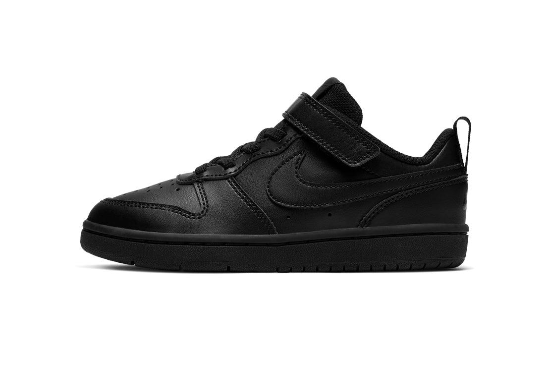 Nike Court Borough Low PSV Younger Kids' Shoes :Black – iRUN