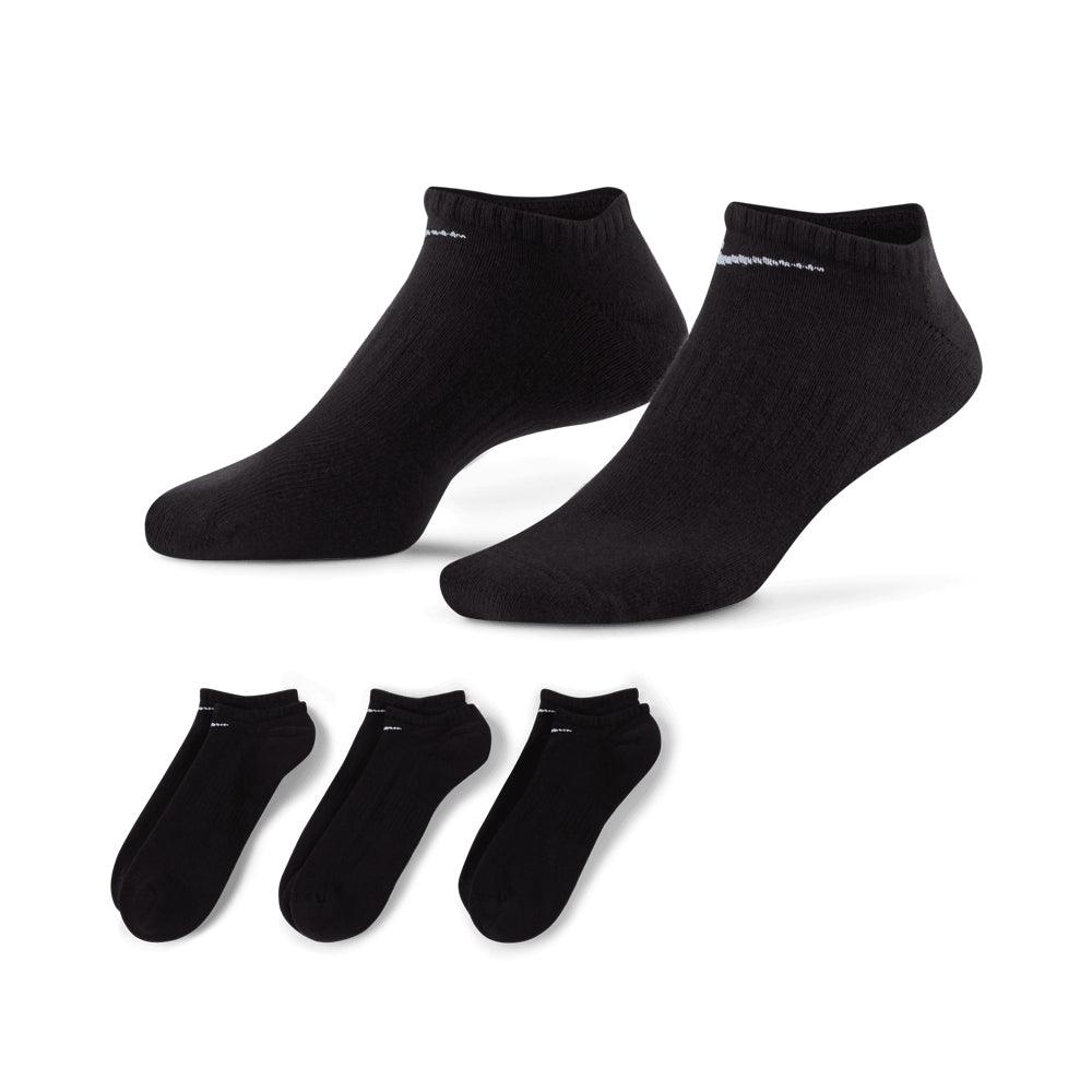 Nike Everyday Cushioned No Show Training Socks Black