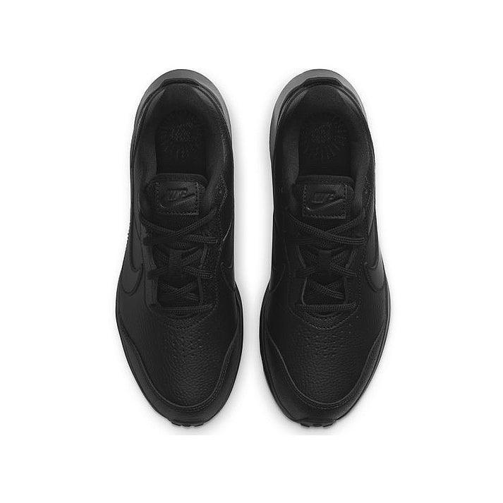Kids Nike Varsity Leather School Shoes :Black – iRUN Singapore