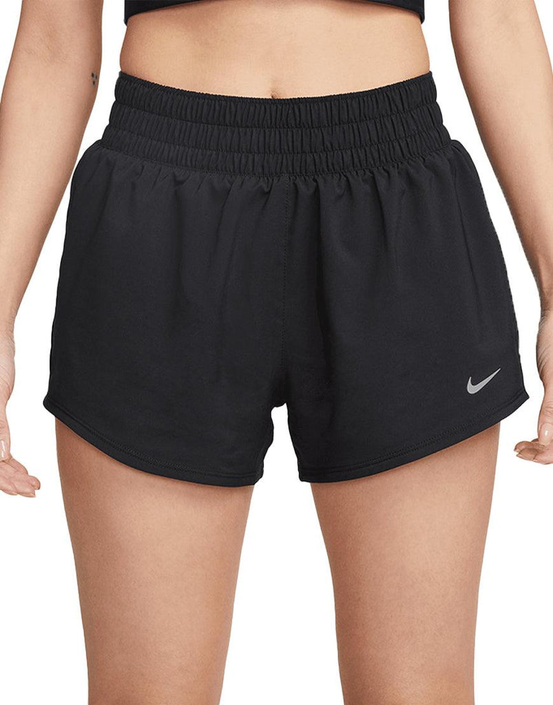 Nike Women's DriFIT One Midrise Brief Lined Shorts :Black - iRUN Singapore