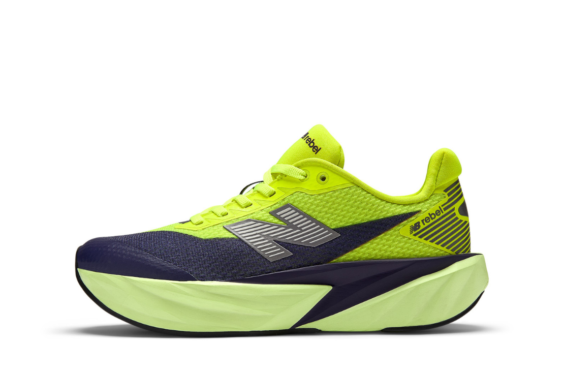 Older Kids' New Balance FuelCell Rebel Lace Shoes :Alkaline Green Older Kids' New Balance FuelCell Rebel Lace Shoes :Alkaline Green