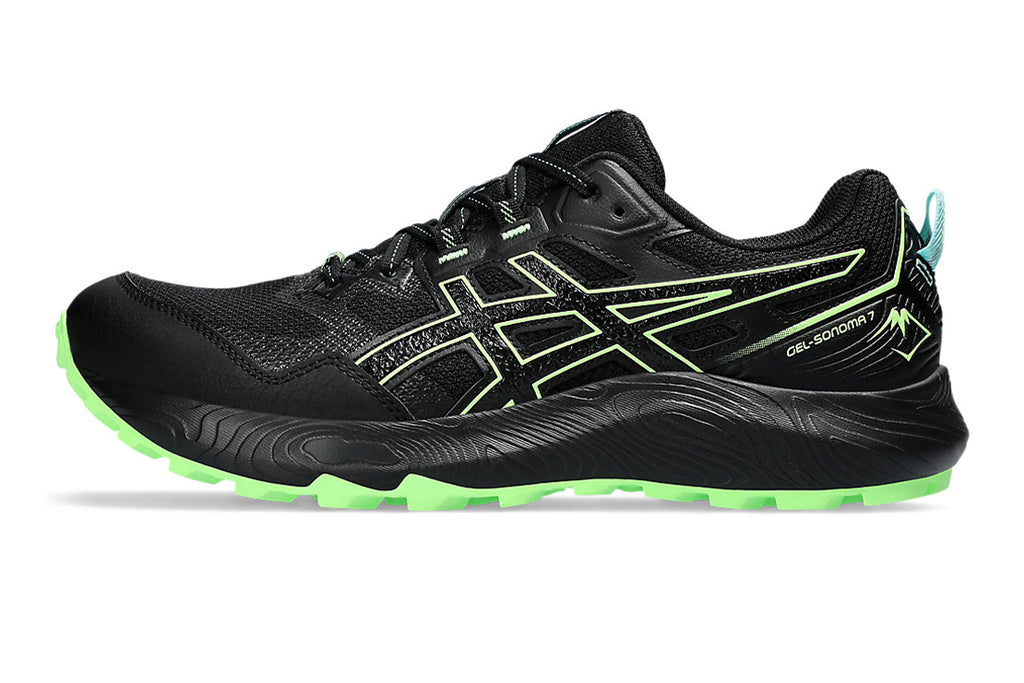 Gel-Sonoma 7 Men's Trail :Black | Illuminate Green