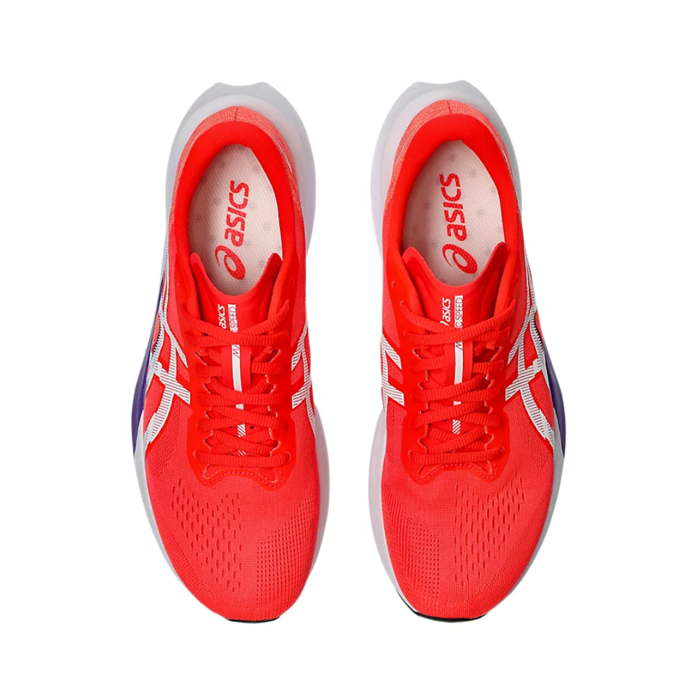 Men's Asics Magic Speed 4 Racing Shoes :Flash Red | White – iRUN Singapore