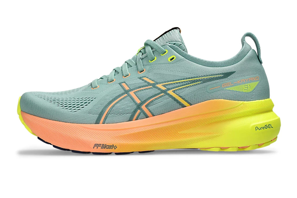 Gel-Kayano 31 Paris Women's :Light Celadon I Safety Yellow