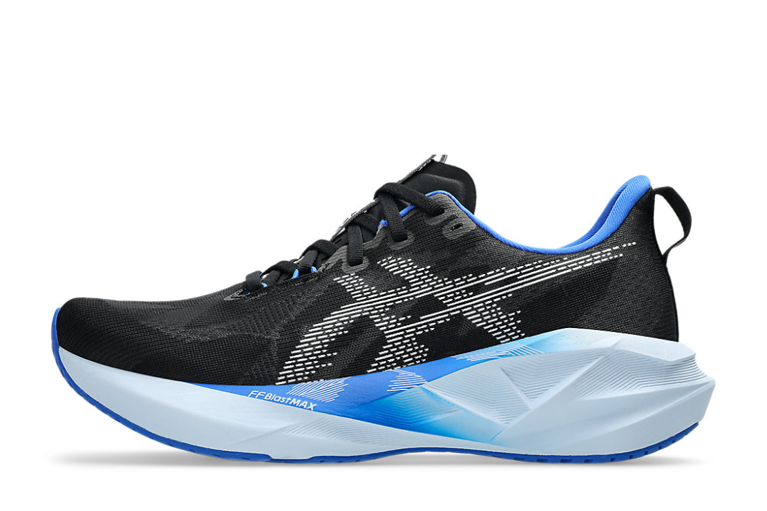 Men's Asics Novablast 5 Running Shoes :Black | White – iRUN Singapore