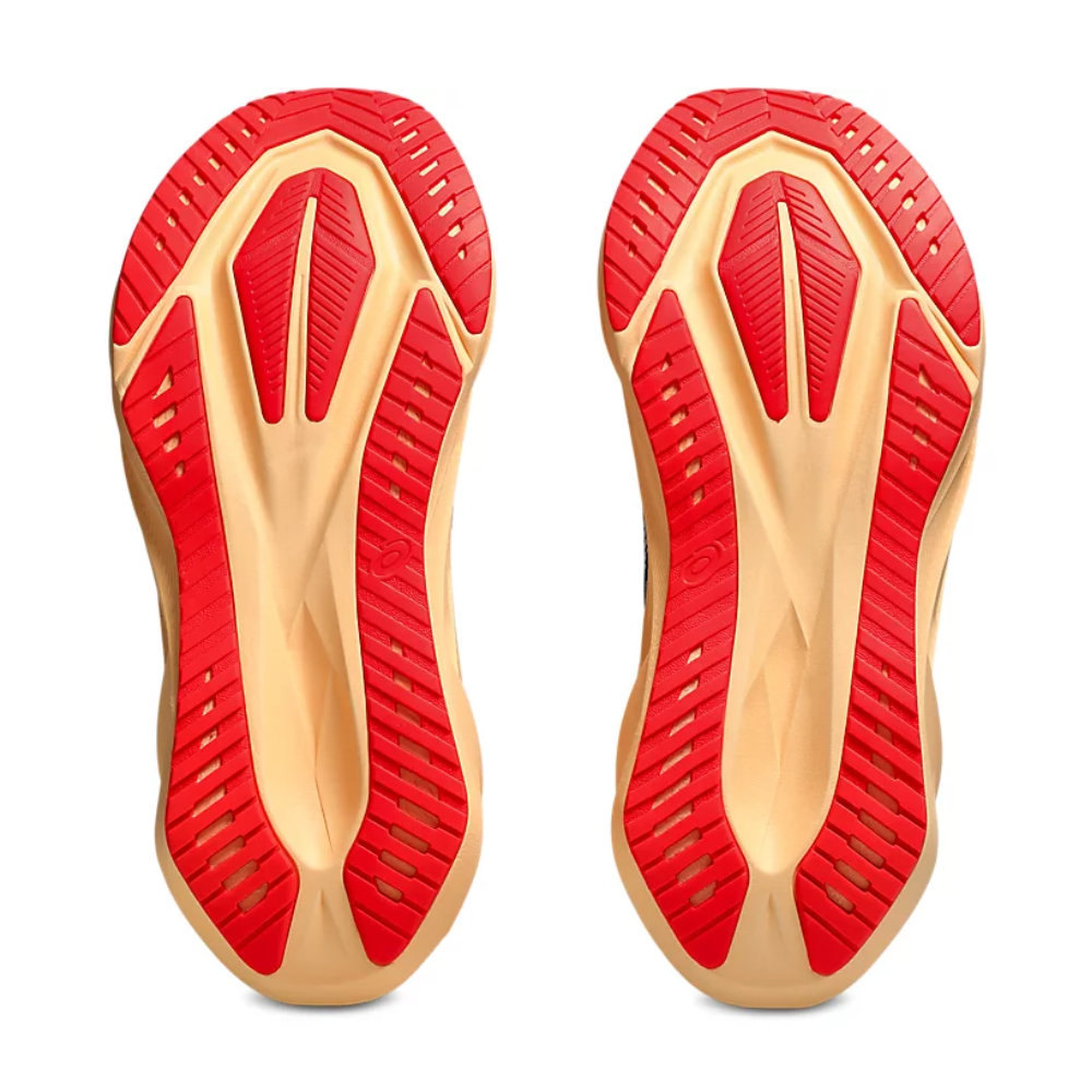 Men's Asics Novablast 5 (Wide) Running Shoes :Midnight | Orange