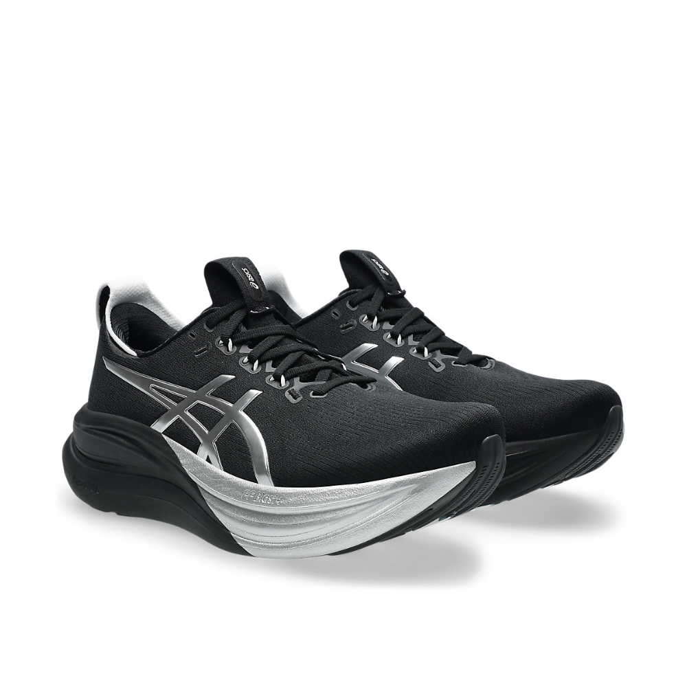 アシックス GEL-NIMBUS 28 PLATINUM メンズ25.5cm Men's Asics Gel-Nimbus 28 Platinum Shoe :Platinum | Black – iRUN