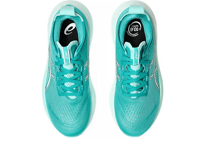 Women's Asics Gel-Nimbus 27 :Wave Teal | Illuminate Mint – iRUN