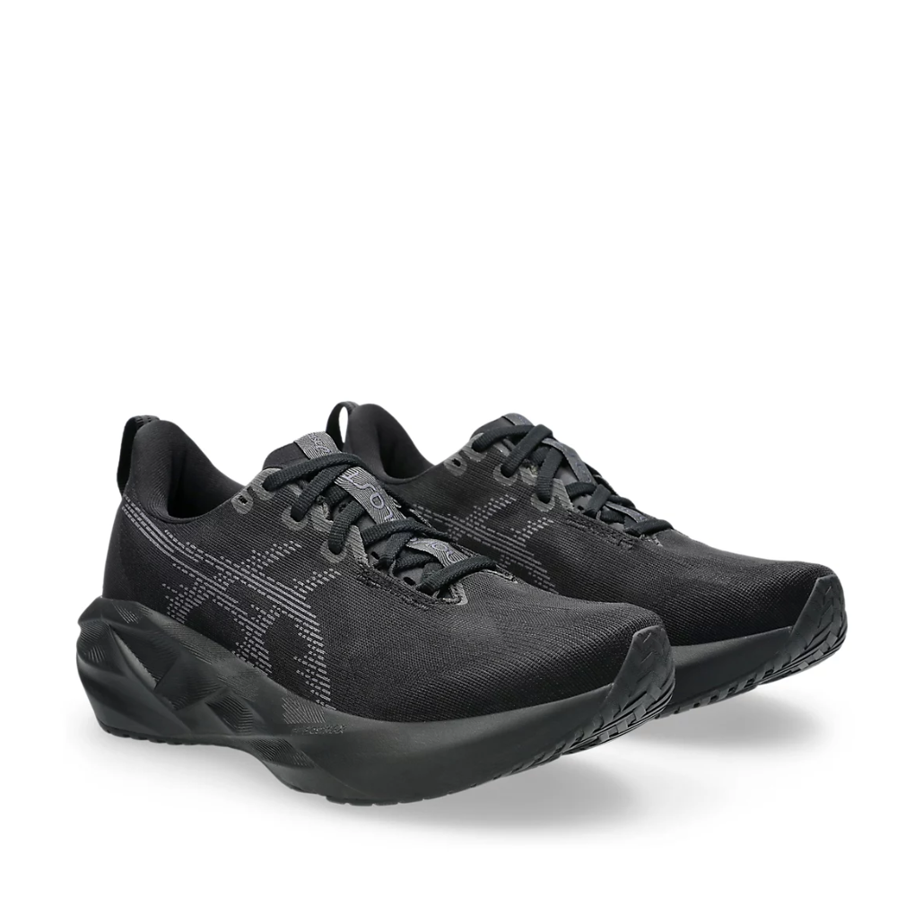 Women's Asics Novablast 5 Running Shoes :Black | Carrier Grey