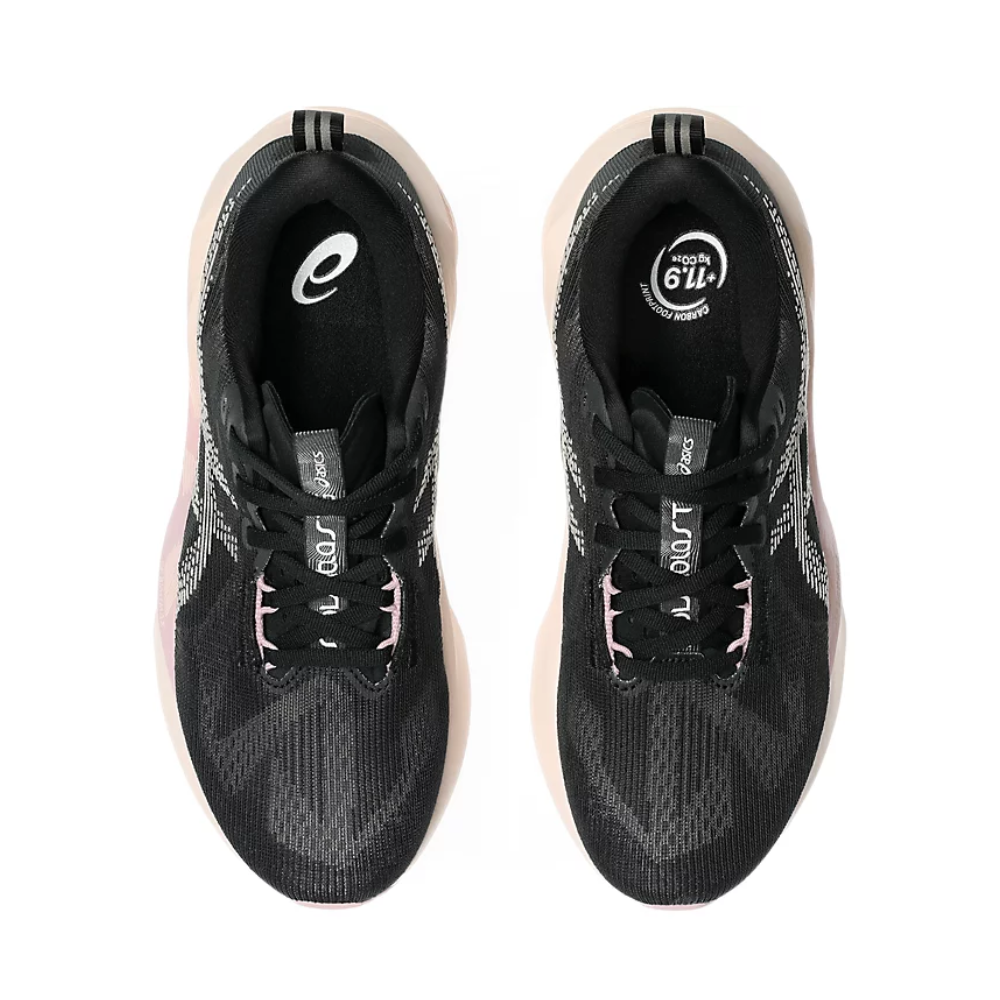 Women's Asics Novablast 5 Running Shoe :Black | Pearl Pink – iRUN