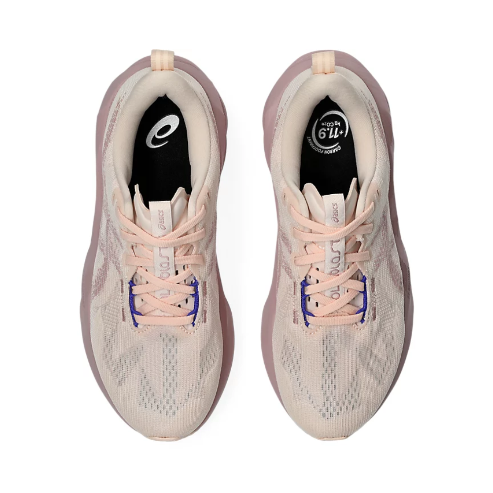 Women's Asics Novablast 5 Running Shoes :Pearl Pink | Morganite