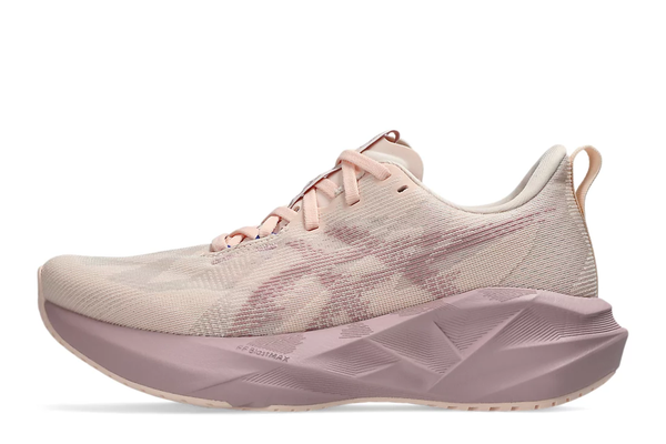 Women's Asics Novablast 5 Running Shoes :Pearl Pink | Morganite
