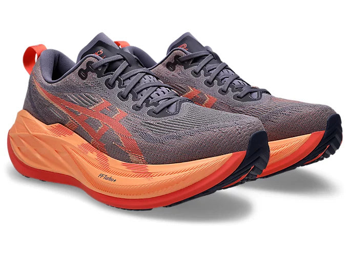 M。 All Gender's Asics Superblast 2 :Greyish Purple | Coral Reef