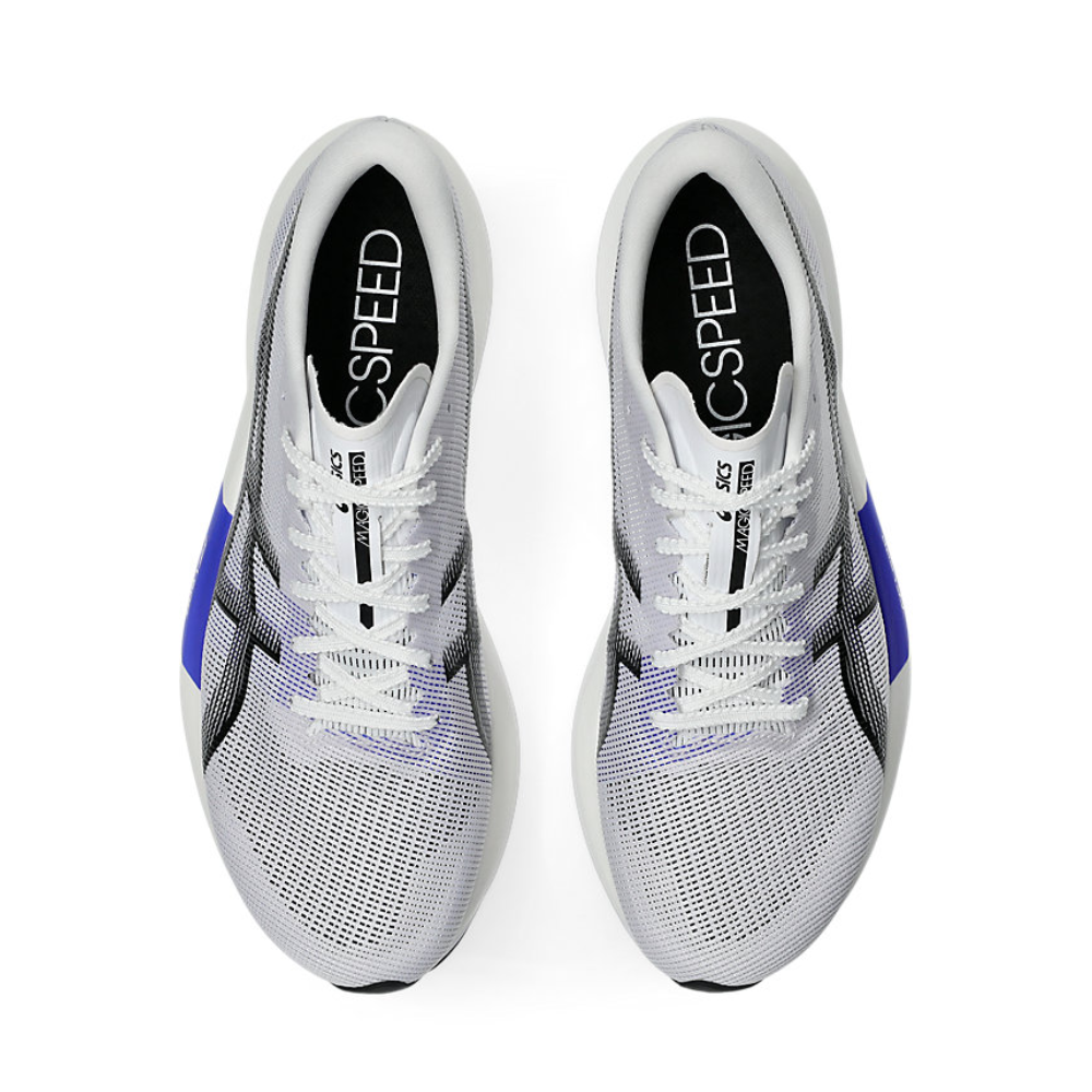 Men's Asics Magic Speed 5 Running Shoes :White | Black – iRUN
