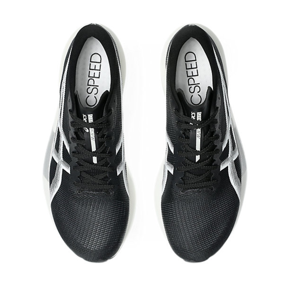 Men's Asics Magic Speed 5 (Wide) Running Shoe :Black | White