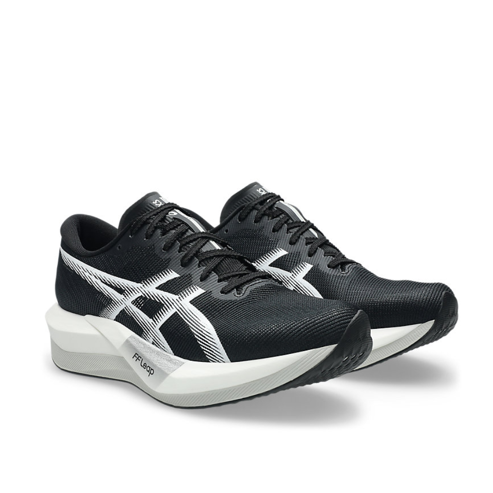 Men's Asics Magic Speed 5 (Wide) Running Shoe :Black | White