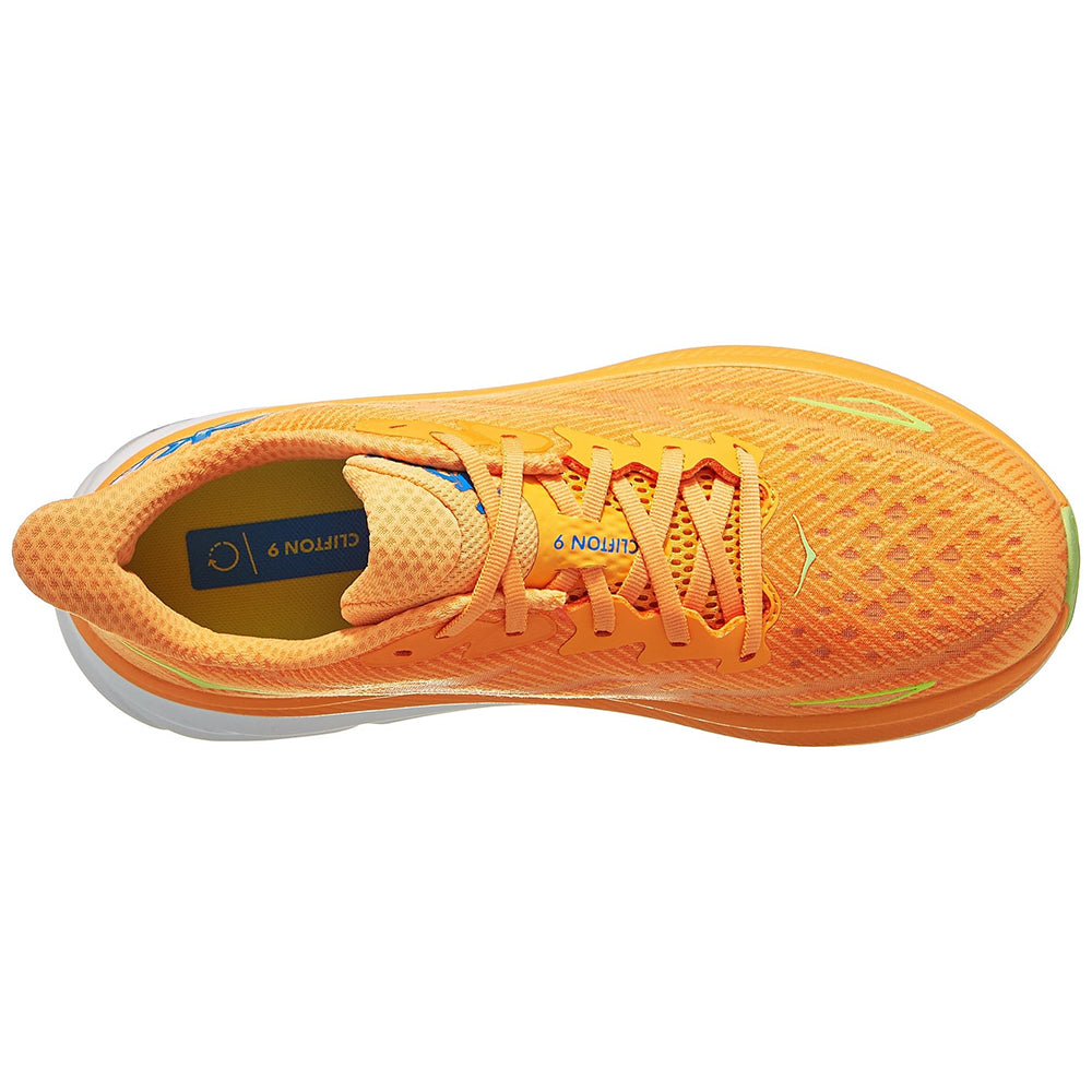 Men's Hoka Clifton 9 Running Shoes :Solar Flare – iRUN Singapore