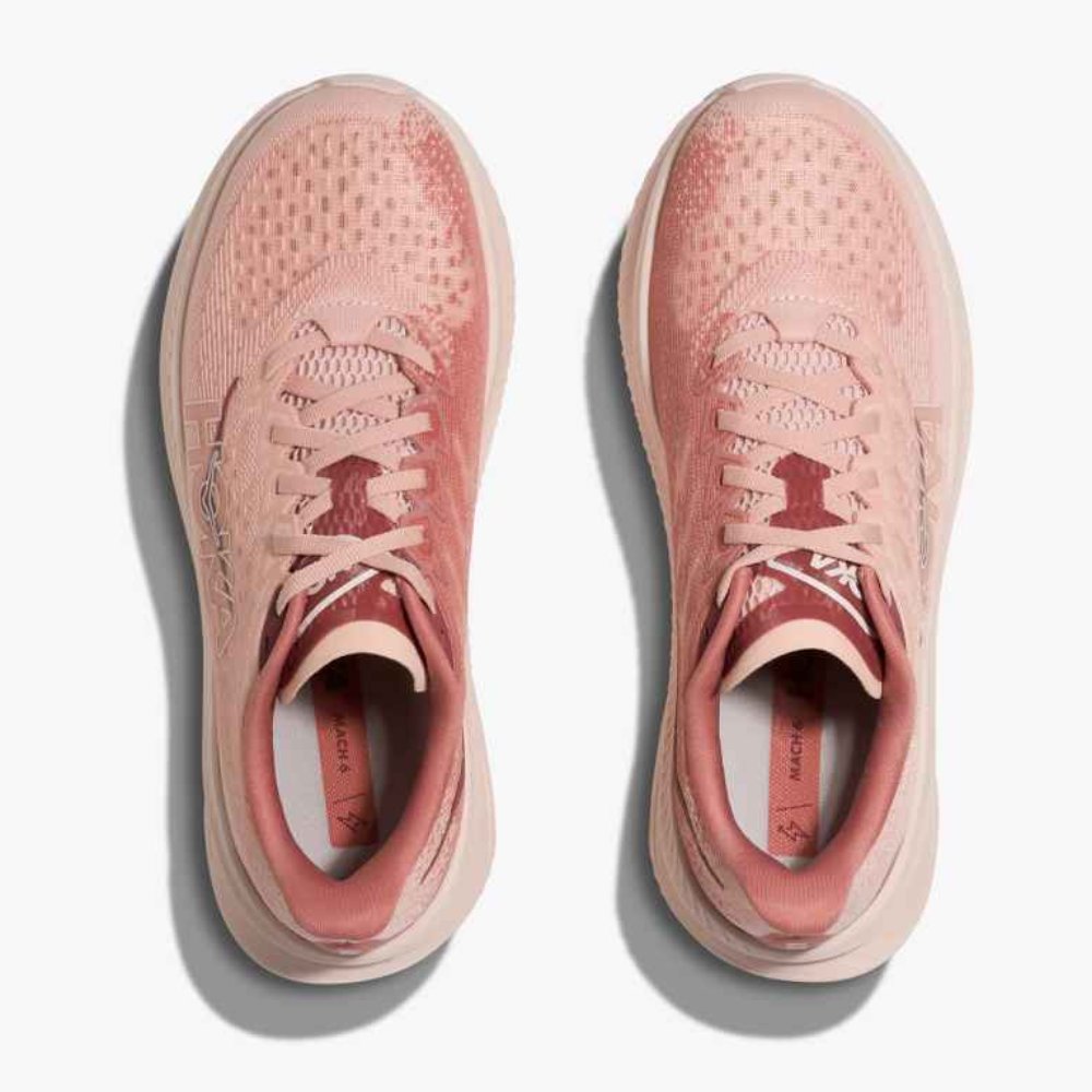 Women's Hoka Mach 6 :Rose Latte | Blush – iRUN Singapore