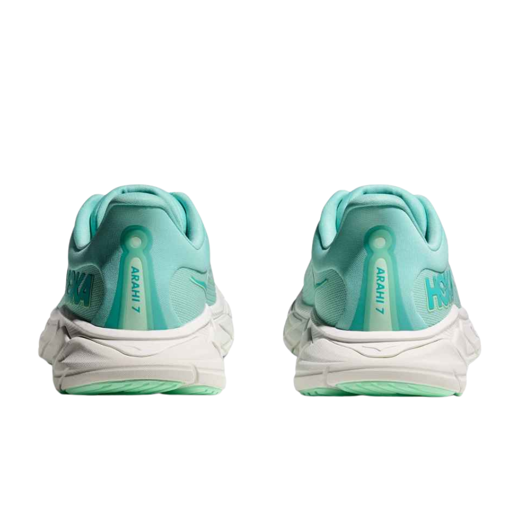 Women's Hoka Arahi 7 Running Shoes :Blue Spark | Snow Melt – iRUN