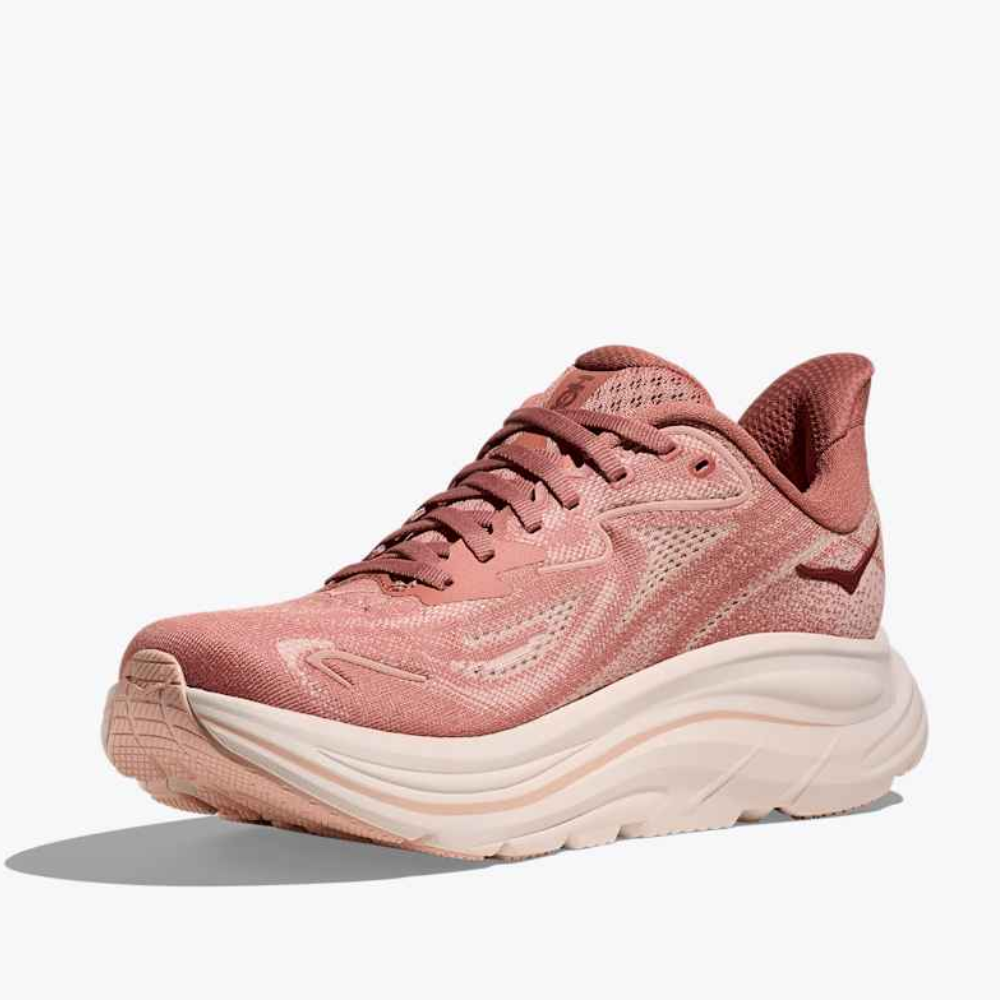 Women's Hoka Clifton 10 (Wide) :Blush | Rose Latte – iRUN Singapore