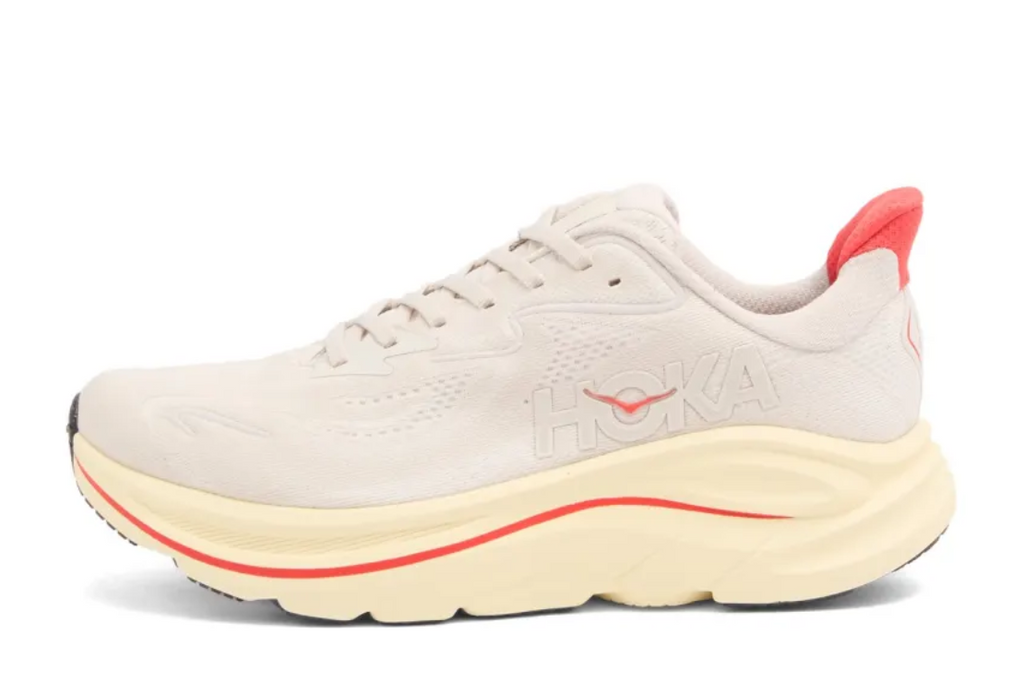 Clifton 10 (Wide) Women's :Stucco | Cerise